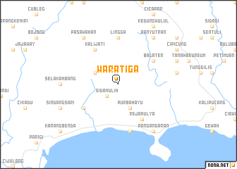 map of Waratiga