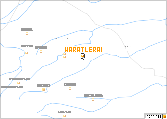 map of Wāra Tlerai