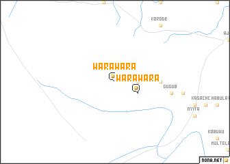 map of Wara Wara