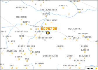 map of Warazān