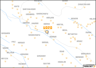 map of Wāra