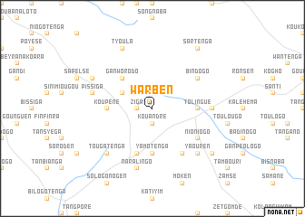 map of Warben