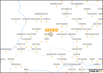 map of Warbio