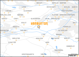 map of Warburton