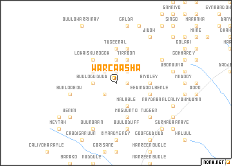 map of War Caasha