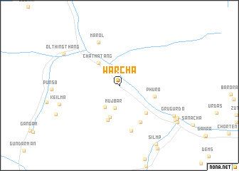map of Warcha