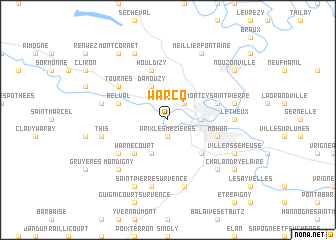 map of Warcq