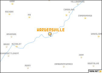 map of Wardensville