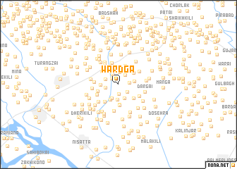 map of Wardga