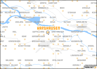 map of Wardhausen