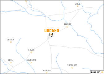 map of Wardha