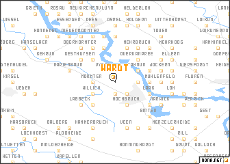 map of Wardt