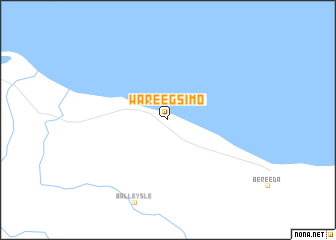 map of Wareegsimo