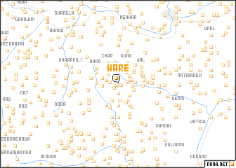 map of Ware