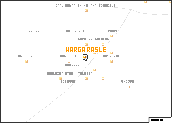 map of Wargarasle