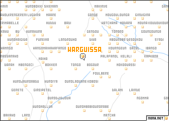 map of Warguissa