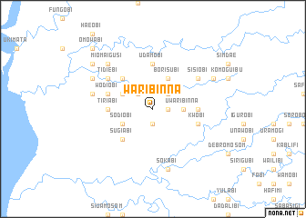 map of Waribinna