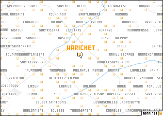 map of Warichet