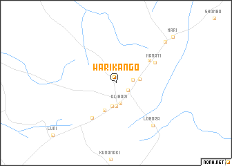 map of Warikango