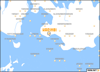 map of Warimbi