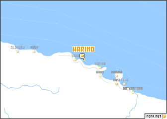 map of Warimo