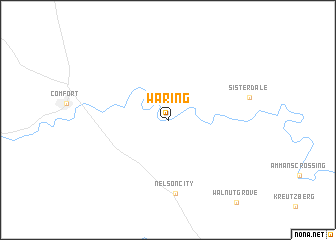 map of Waring