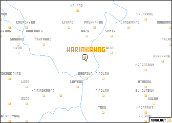 map of Warinkawng