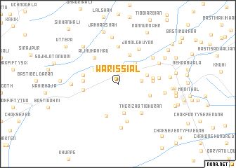 map of Wāris Siāl