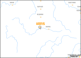 map of Waris