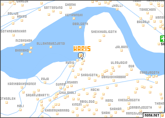 map of Wāris