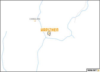 map of Warizhên