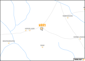 map of Wari