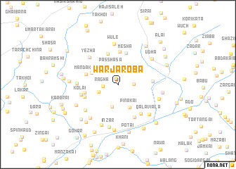 map of Wārjaroba