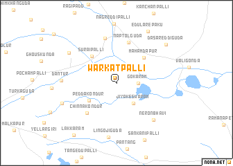 map of Warkatpalli