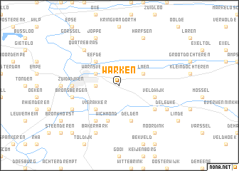 map of Warken