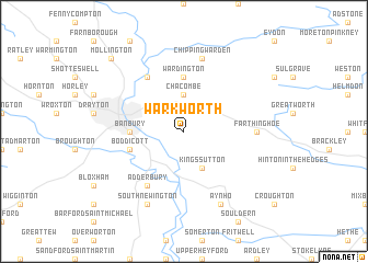 map of Warkworth