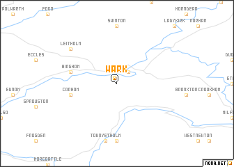 map of Wark