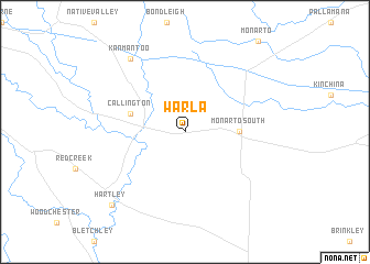 map of Warla