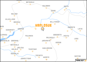map of Warlosue