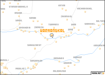 map of Warmandkal