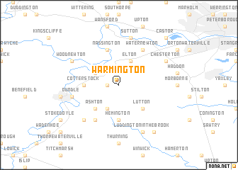 map of Warmington