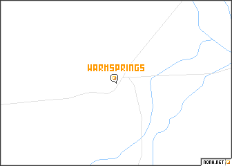 map of Warm Springs