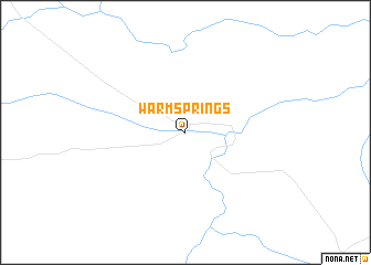 map of Warm Springs