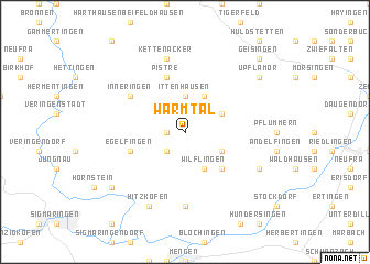 map of Warmtal