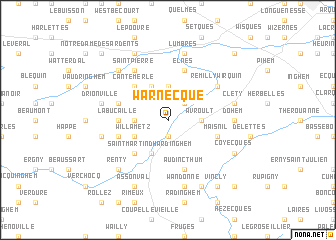 map of Warnecque