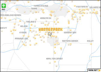 map of Warner Park