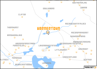 map of Warnertown