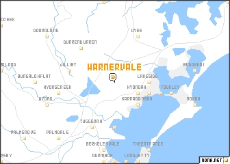 map of Warnervale