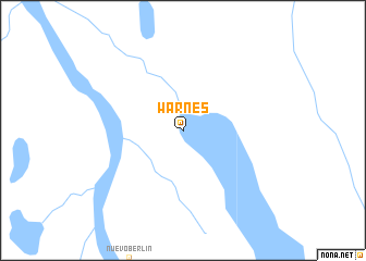 map of Warnes