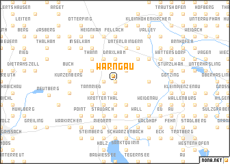 map of Warngau